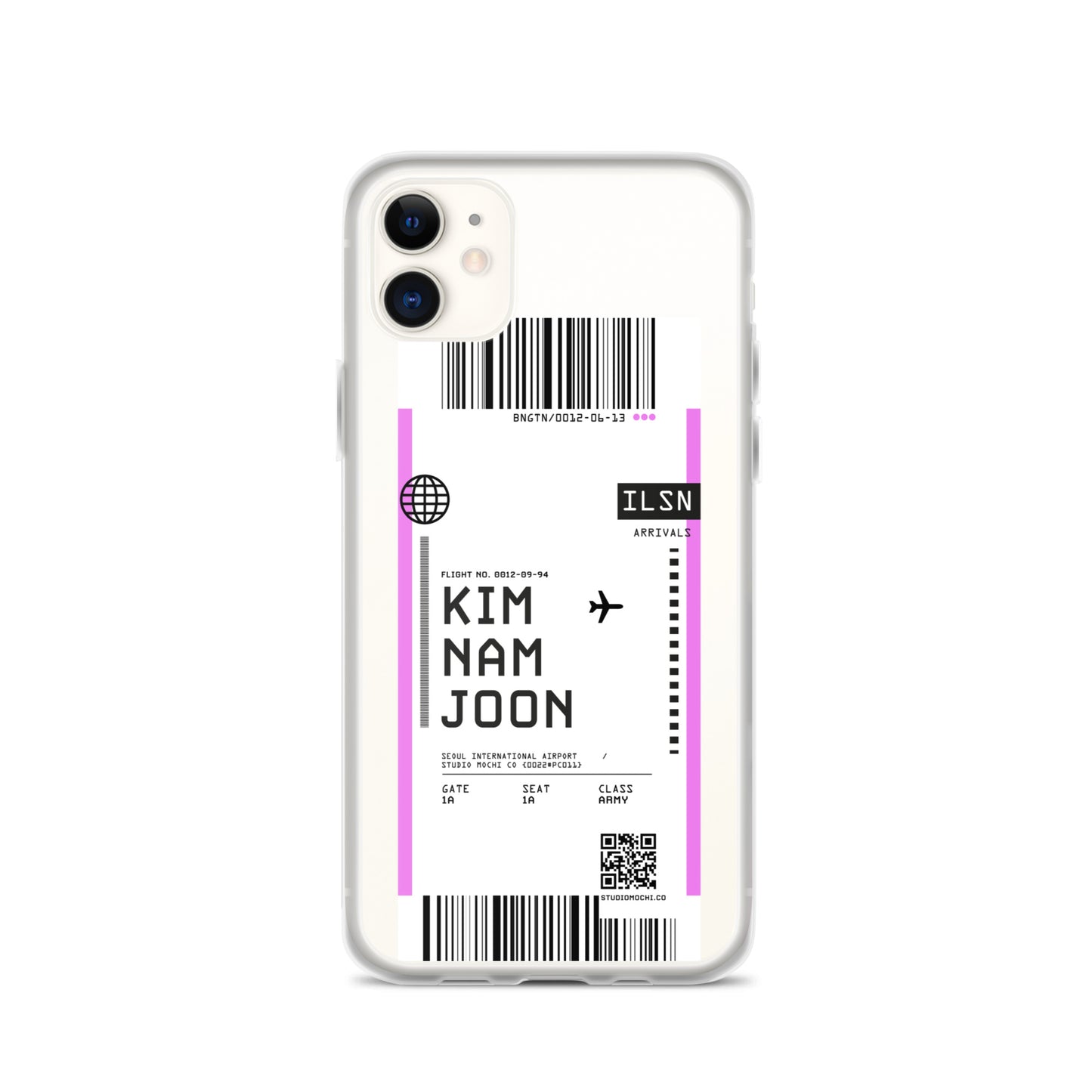 Kim Namjoon 'RM' Flight iPhone Case