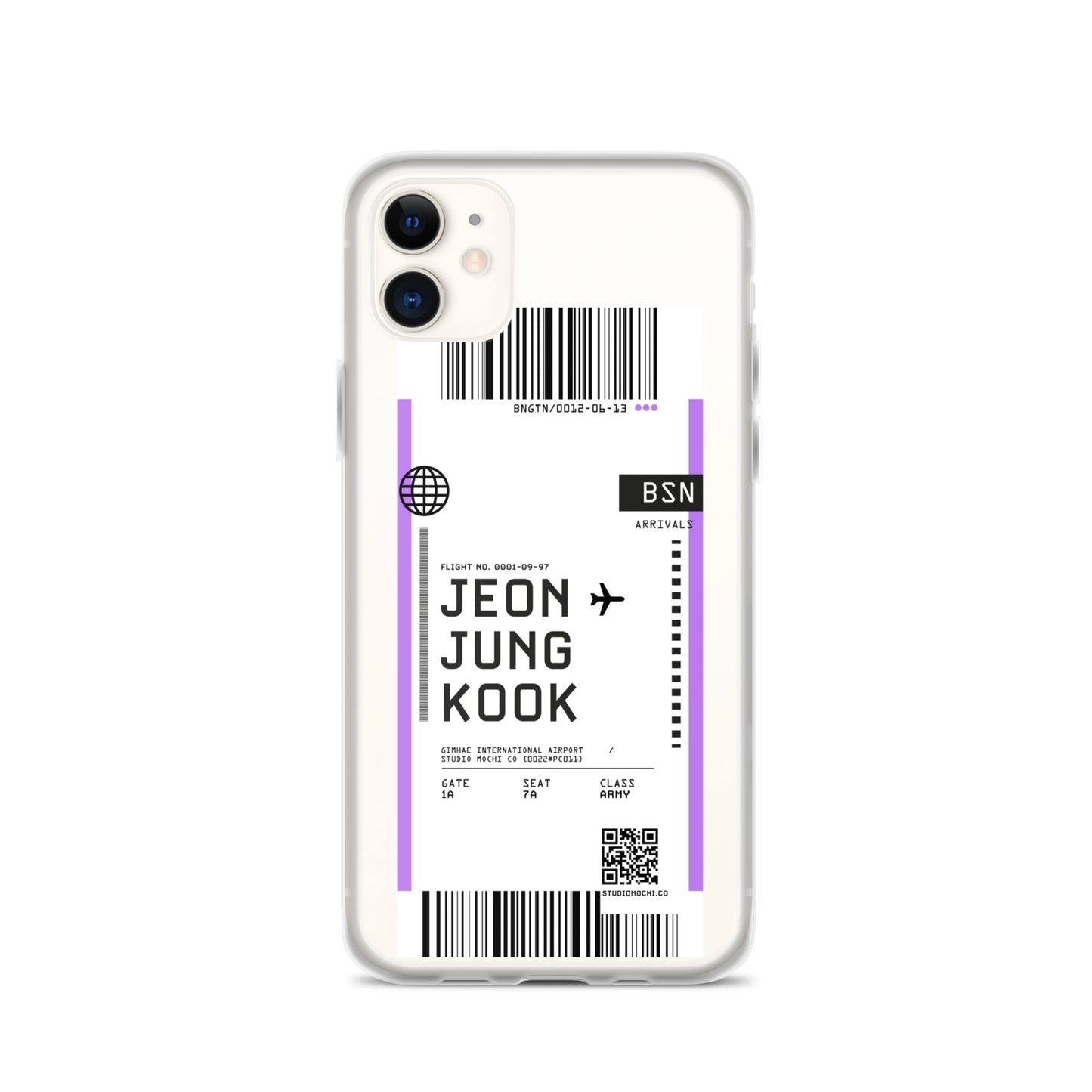 Jeon 'Jungkook' Flight iPhone Case