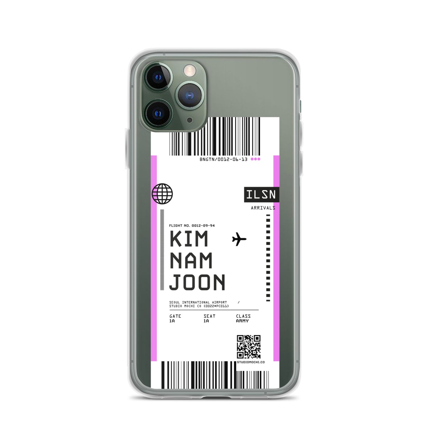 Kim Namjoon 'RM' Flight iPhone Case