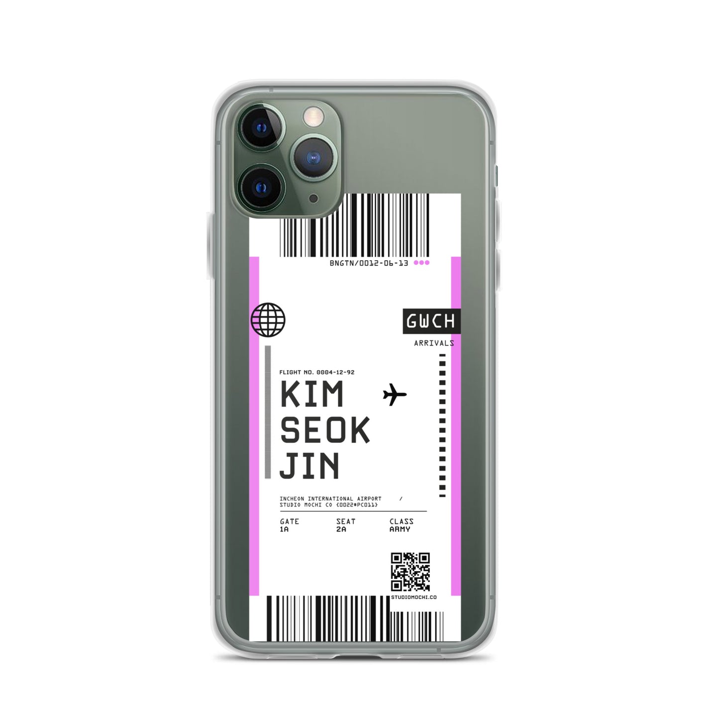 Kim Seokjin 'Jin' Flight iPhone Case