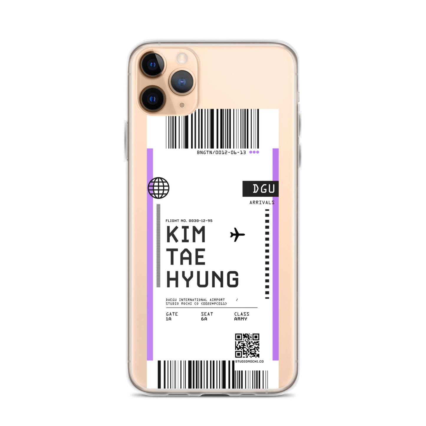 Kim Taehyung 'V' Flight iPhone Case