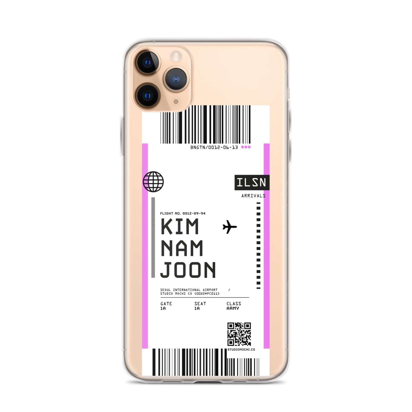 Kim Namjoon 'RM' Flight iPhone Case