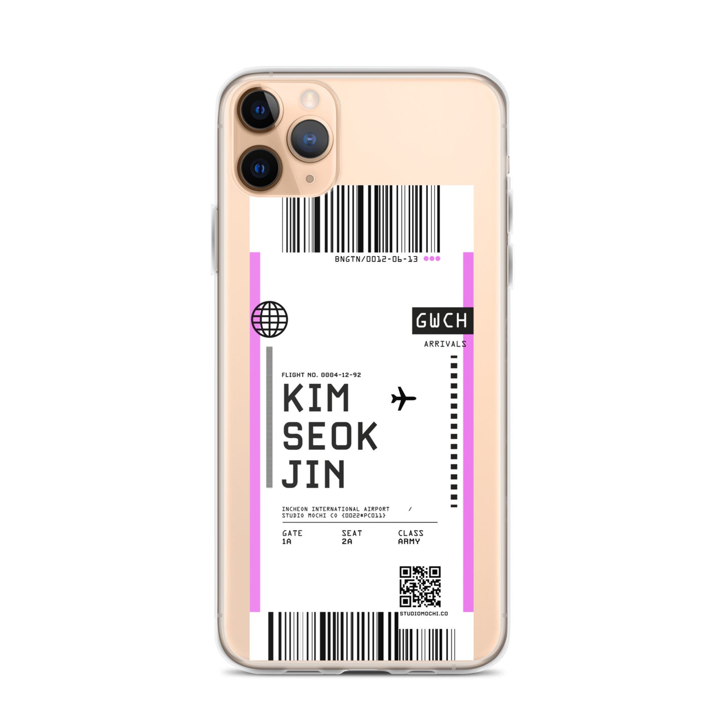 Kim Seokjin 'Jin' Flight iPhone Case