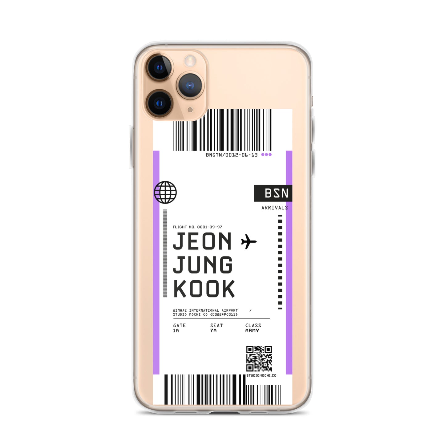 Jeon 'Jungkook' Flight iPhone Case