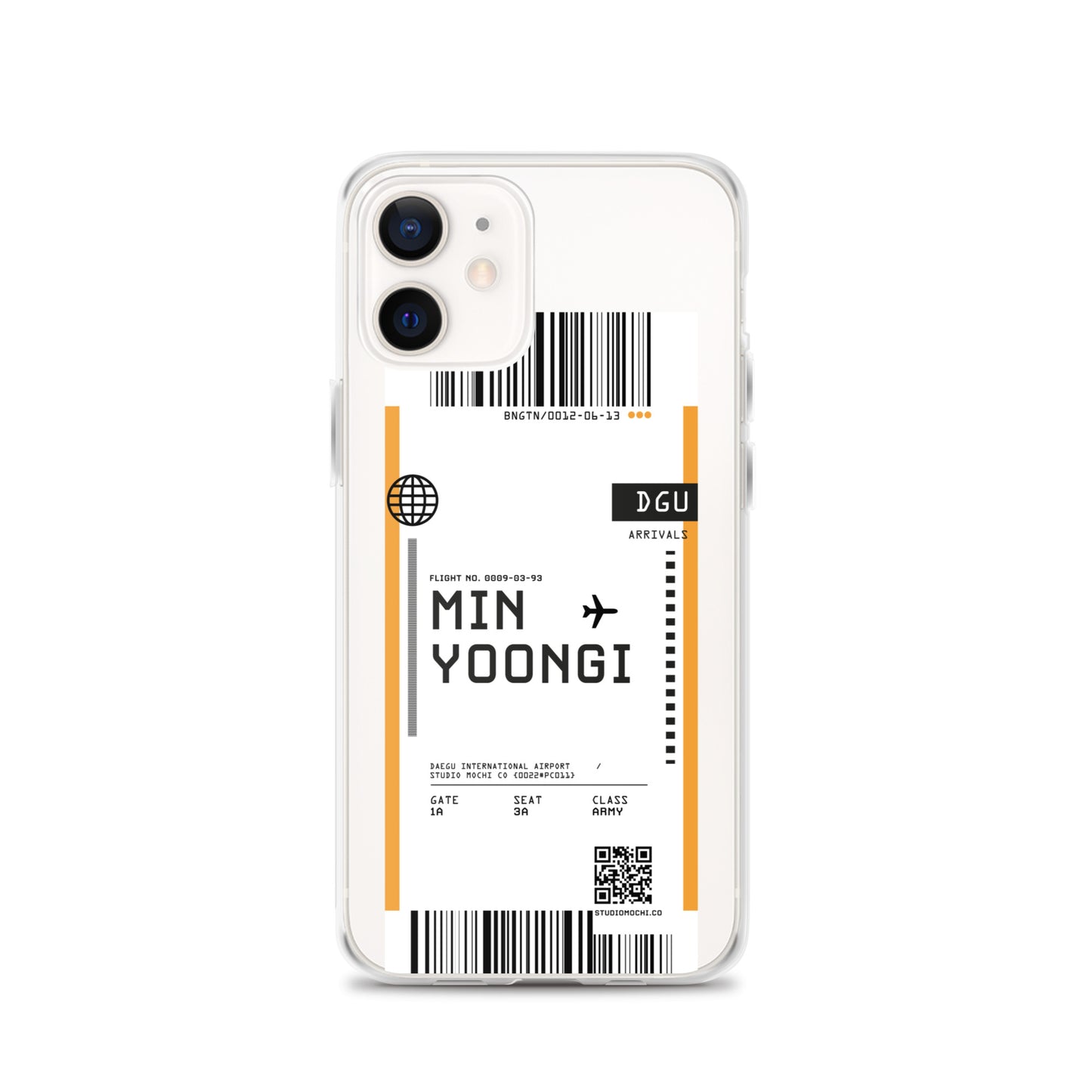 Min Yoongi Flight iPhone Case