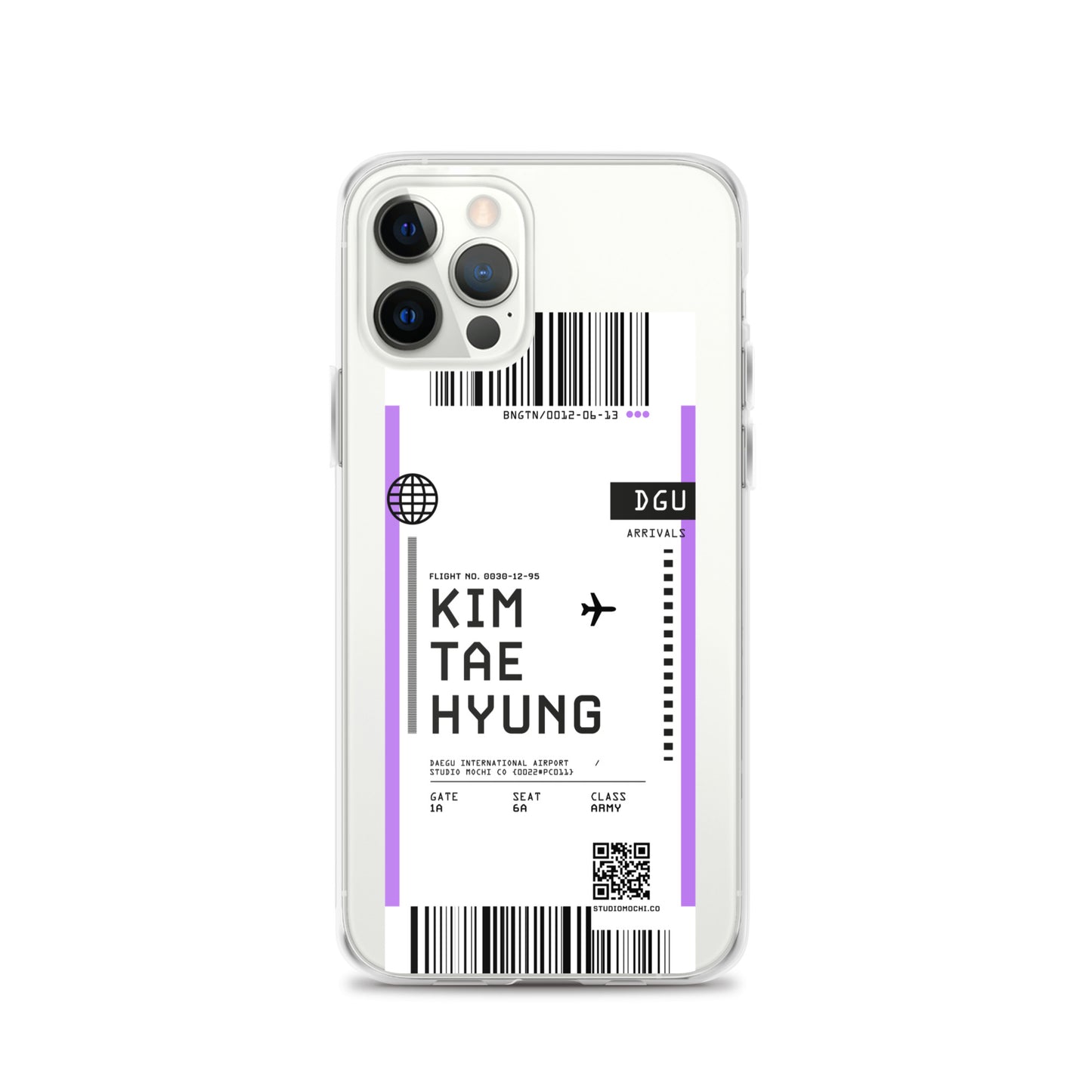 Kim Taehyung 'V' Flight iPhone Case