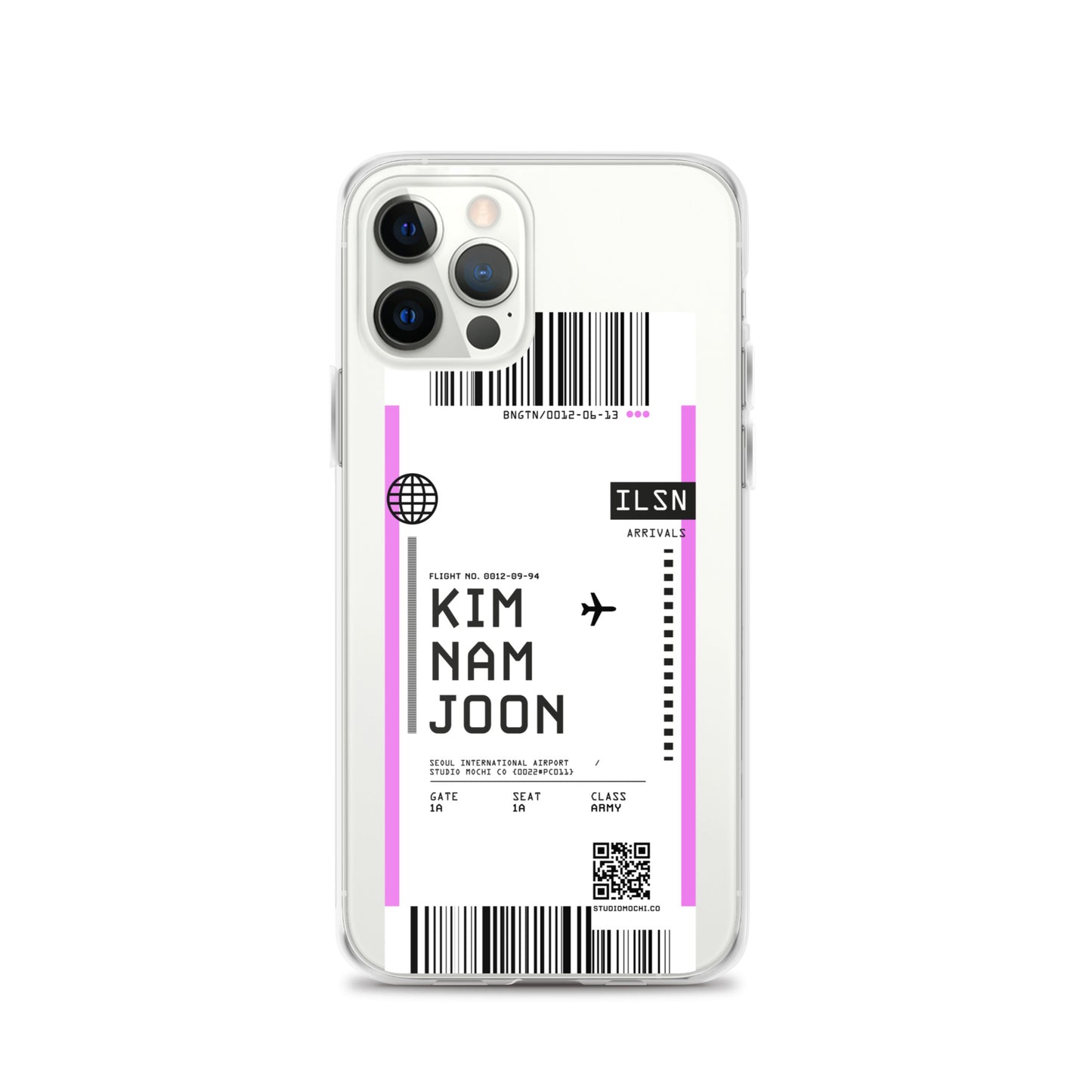 Kim Namjoon 'RM' Flight iPhone Case