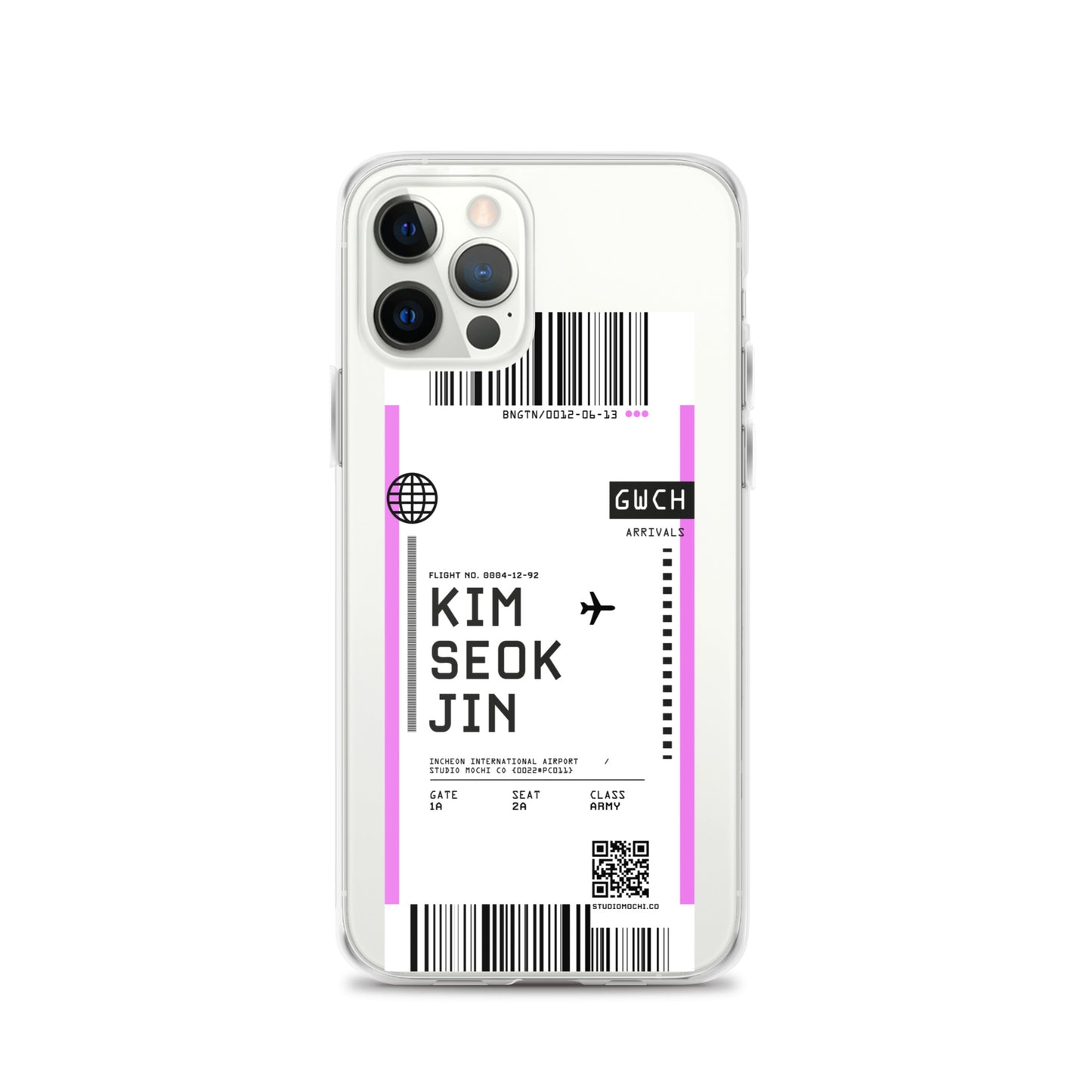 Kim Seokjin 'Jin' Flight iPhone Case