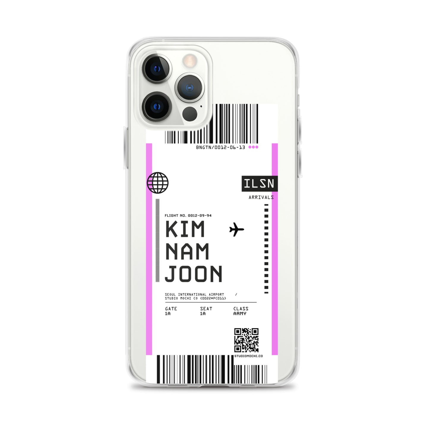 Kim Namjoon 'RM' Flight iPhone Case