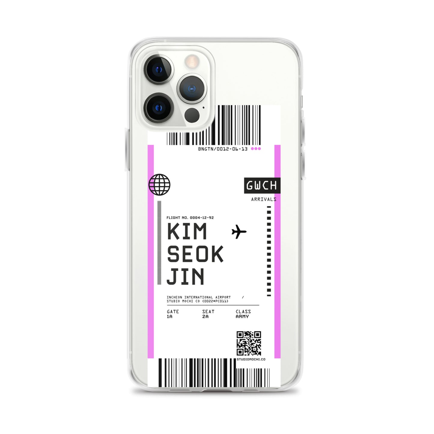 Kim Seokjin 'Jin' Flight iPhone Case