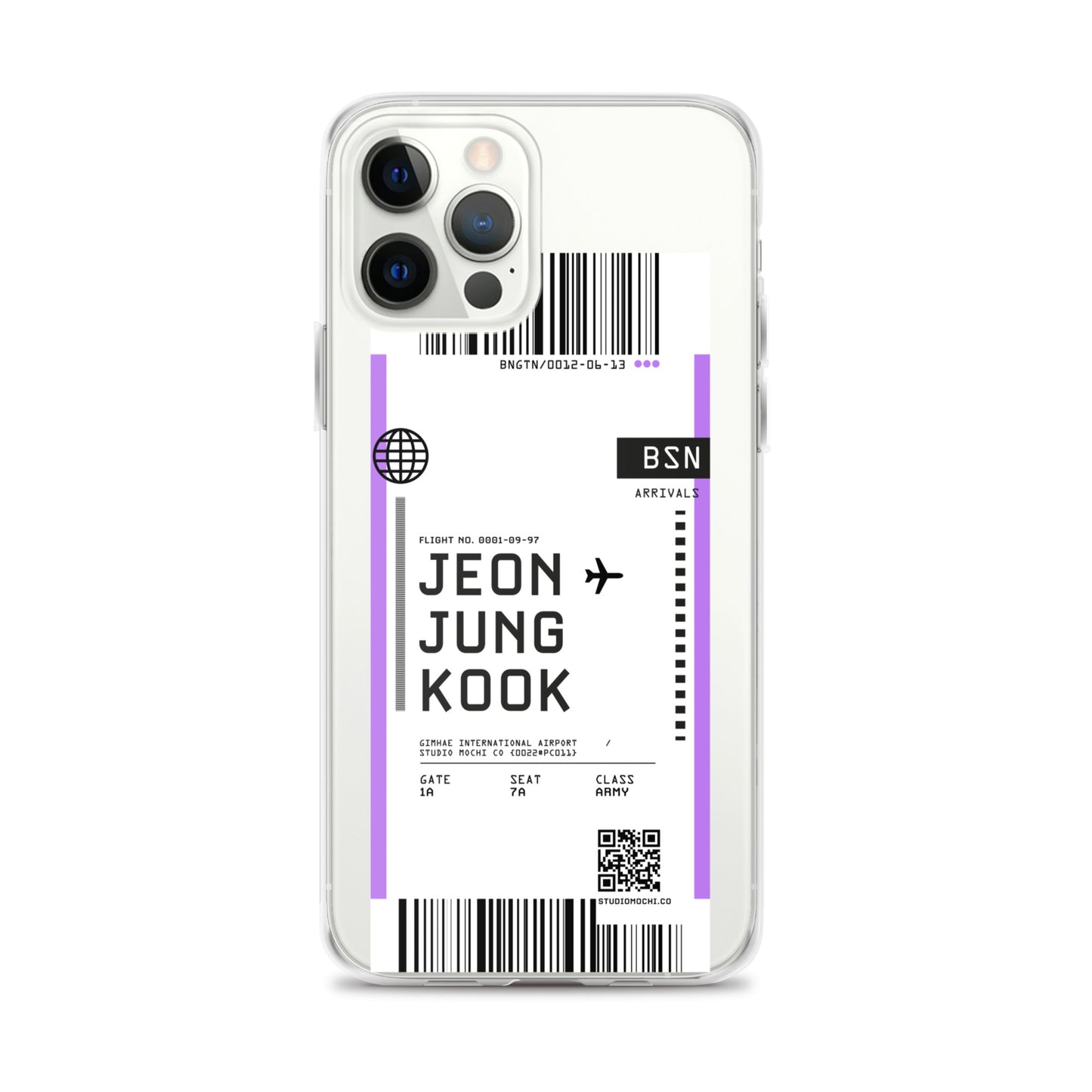 Jeon 'Jungkook' Flight iPhone Case