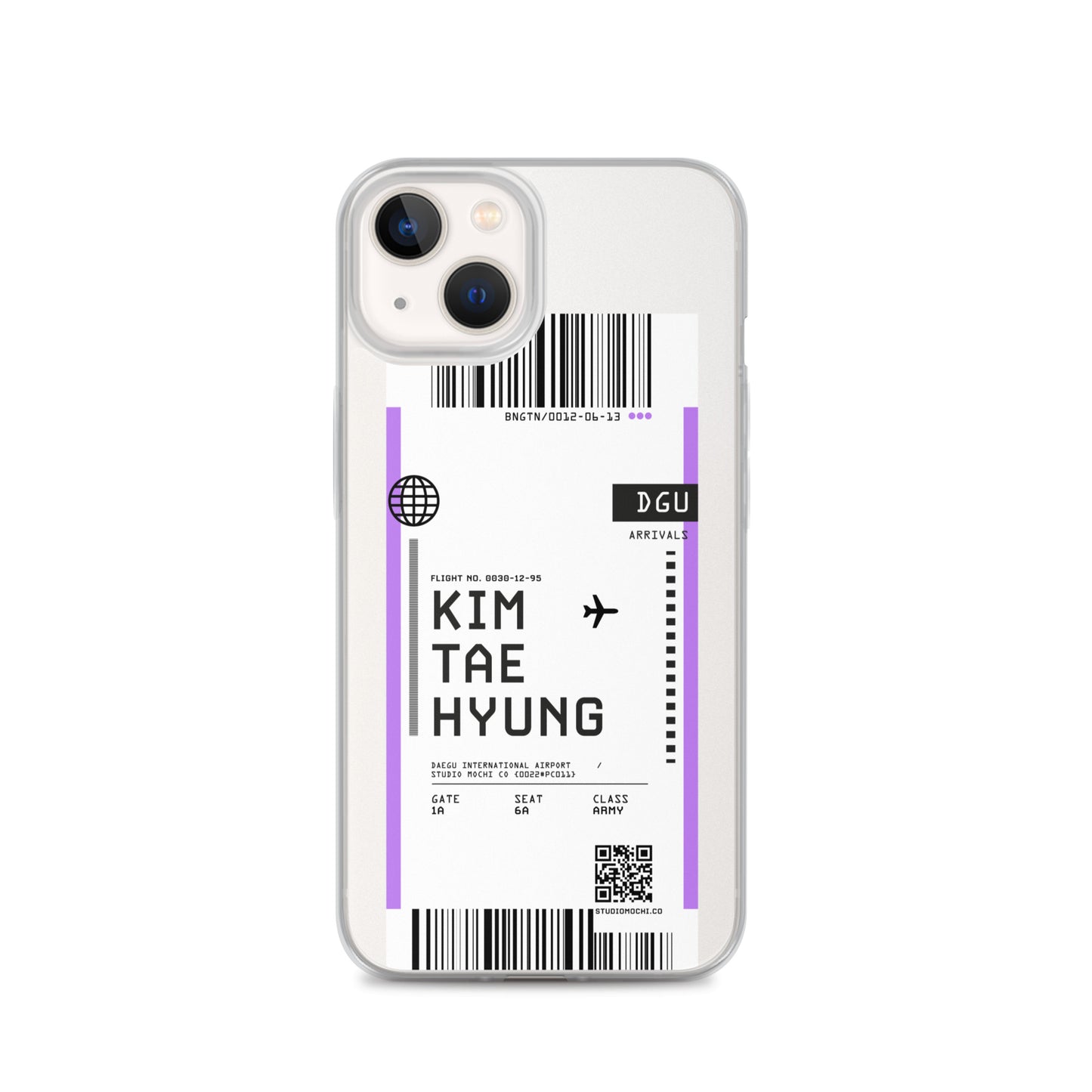 Kim Taehyung 'V' Flight iPhone Case