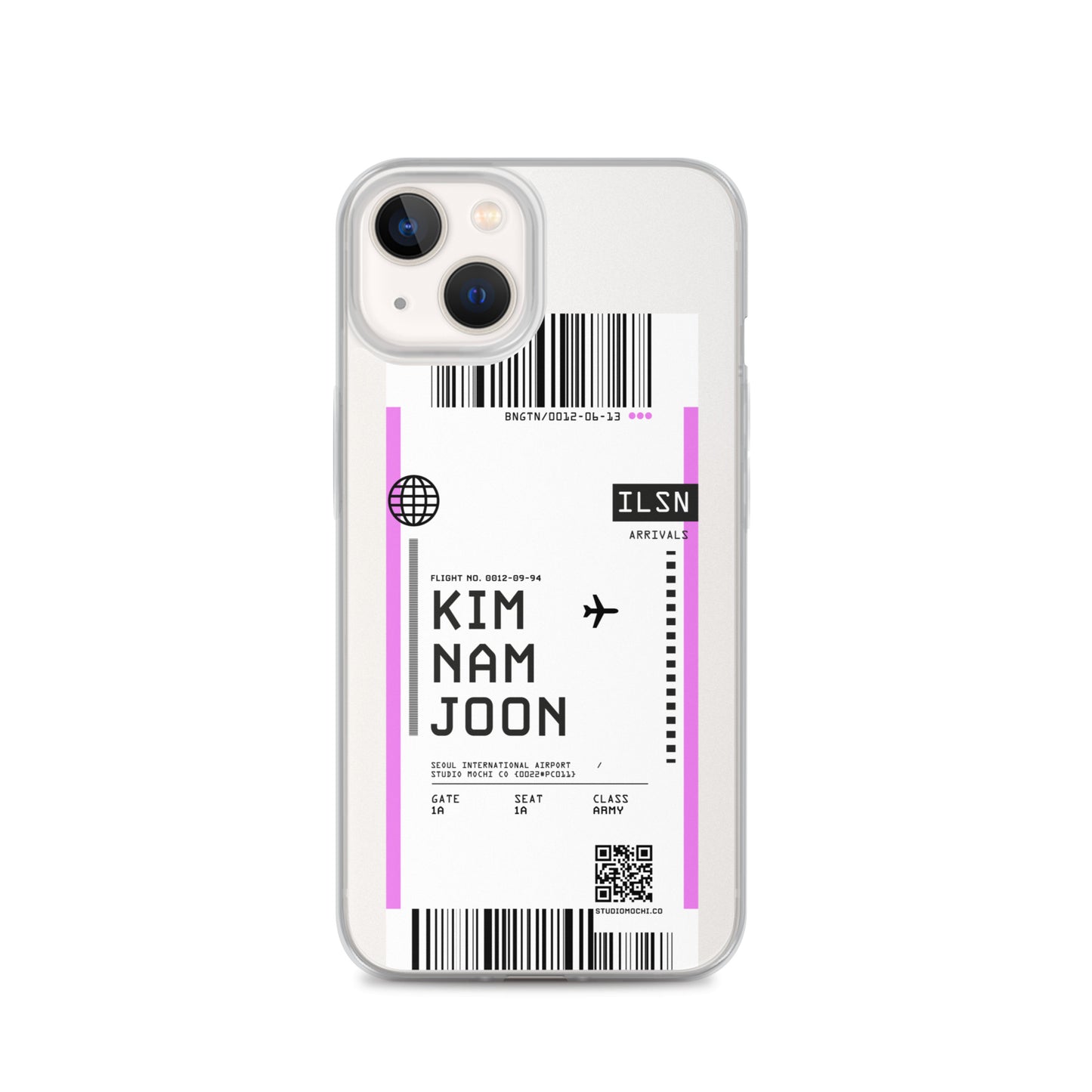 Kim Namjoon 'RM' Flight iPhone Case