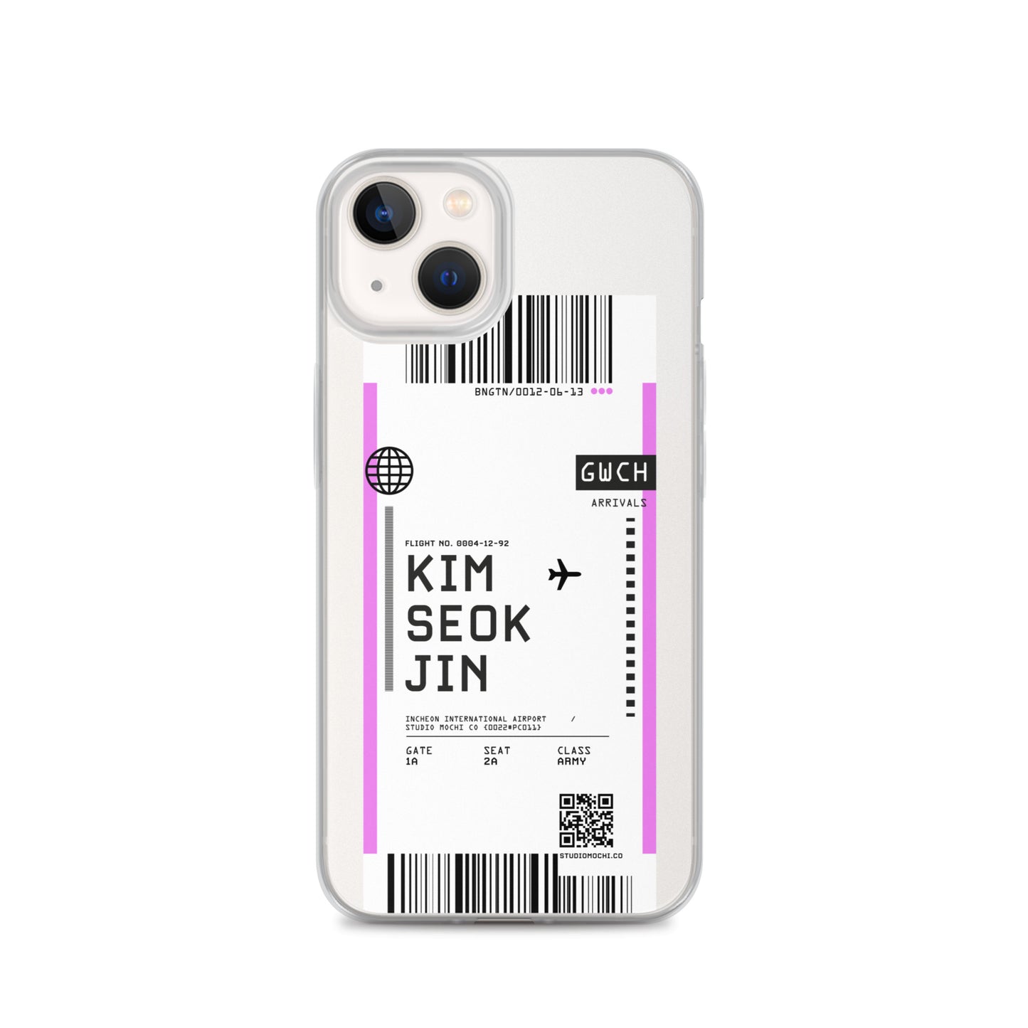 Kim Seokjin 'Jin' Flight iPhone Case