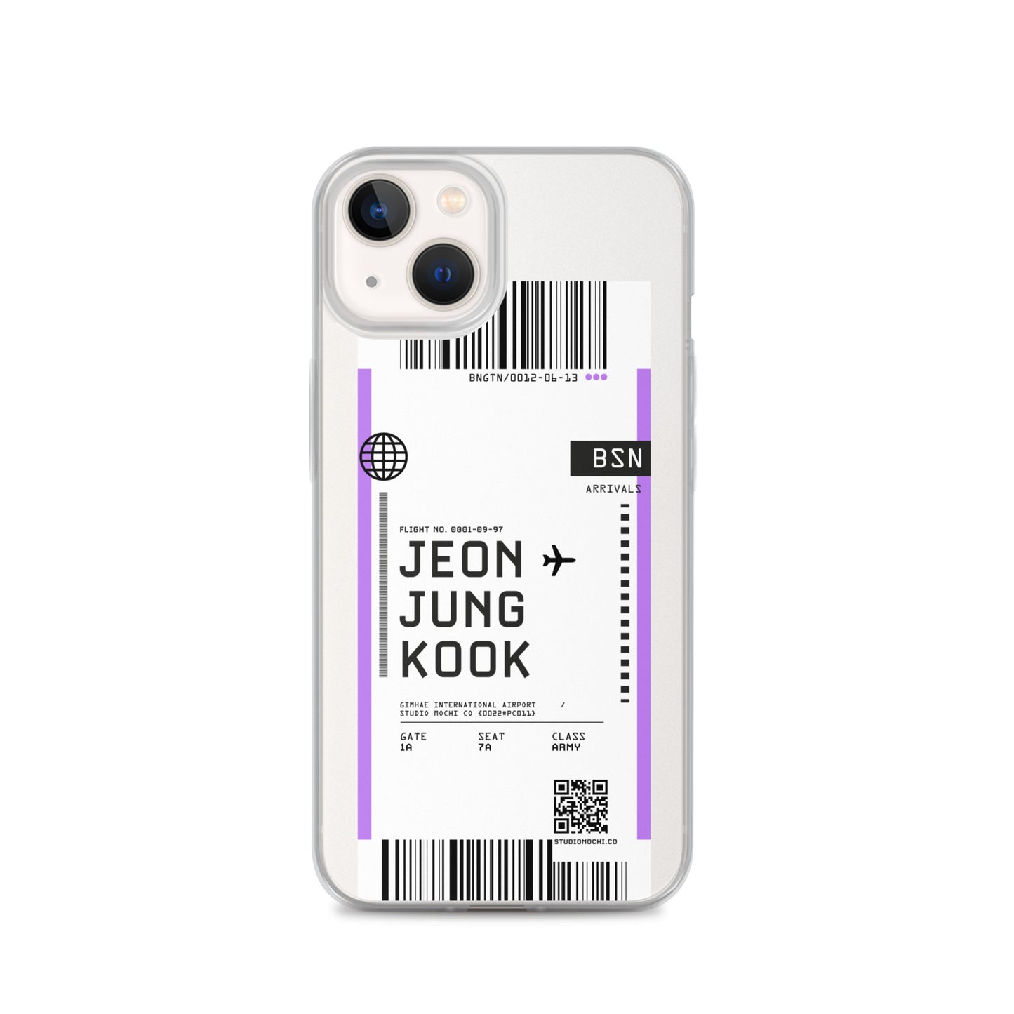 Jeon 'Jungkook' Flight iPhone Case