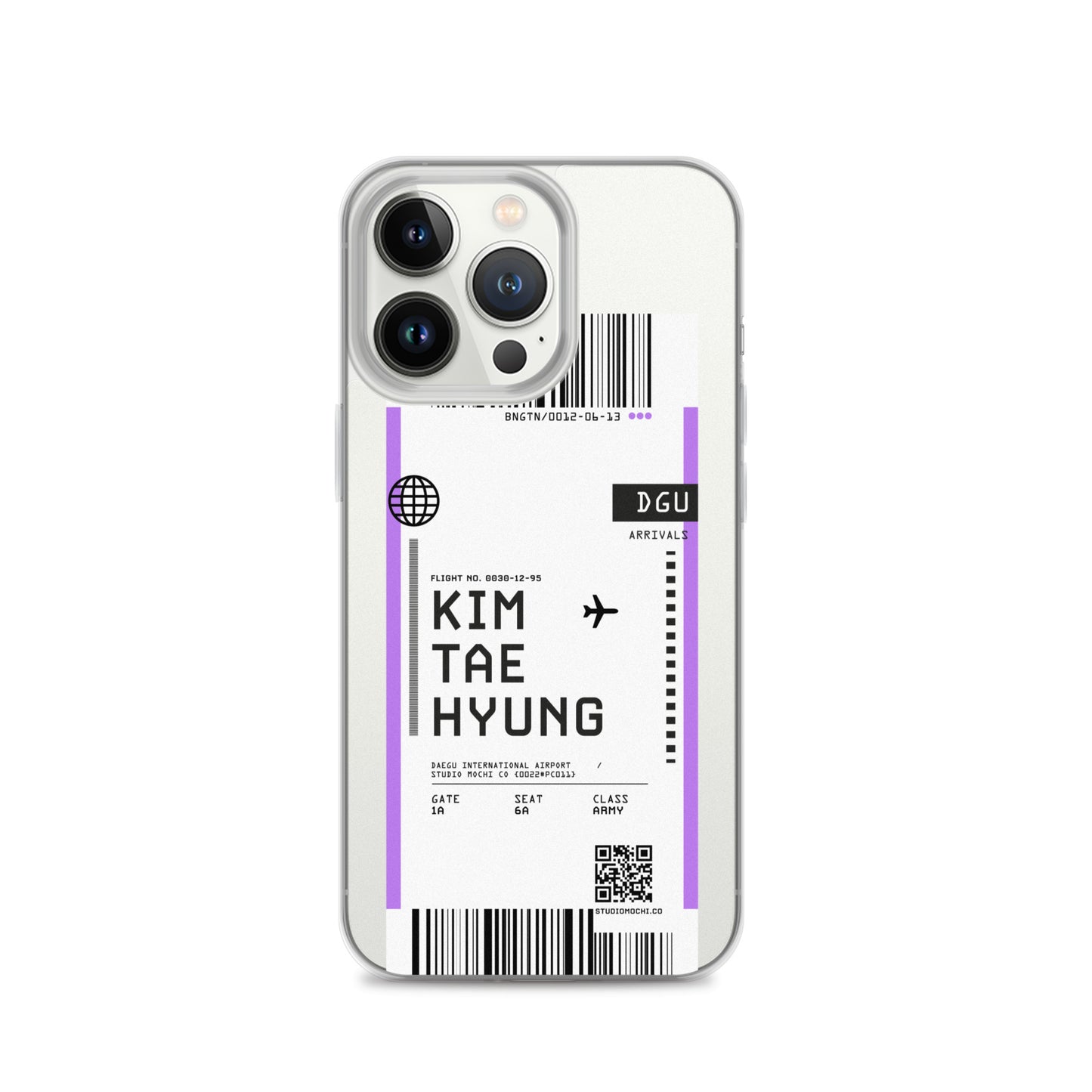 Kim Taehyung 'V' Flight iPhone Case