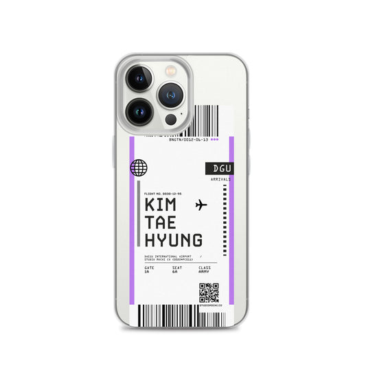 Kim Taehyung 'V' Flight iPhone Case