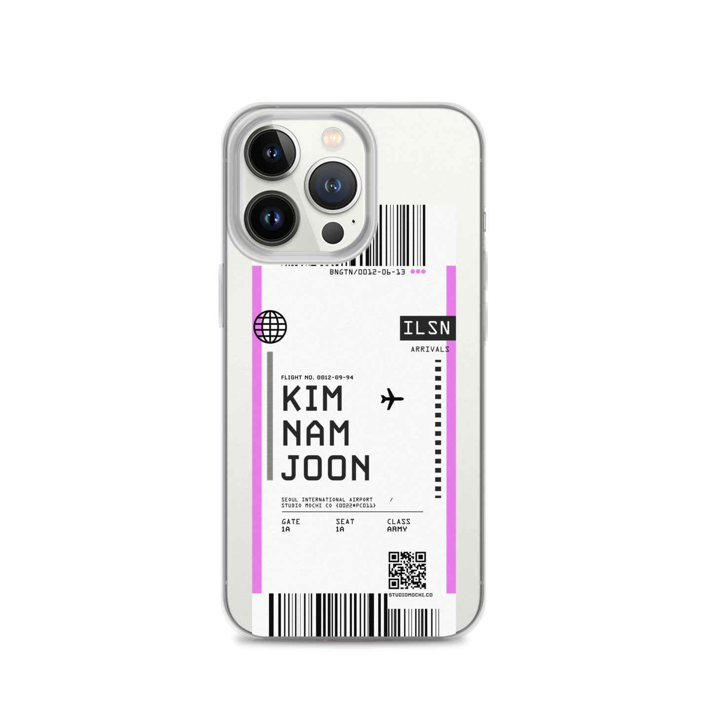 Kim Namjoon 'RM' Flight iPhone Case