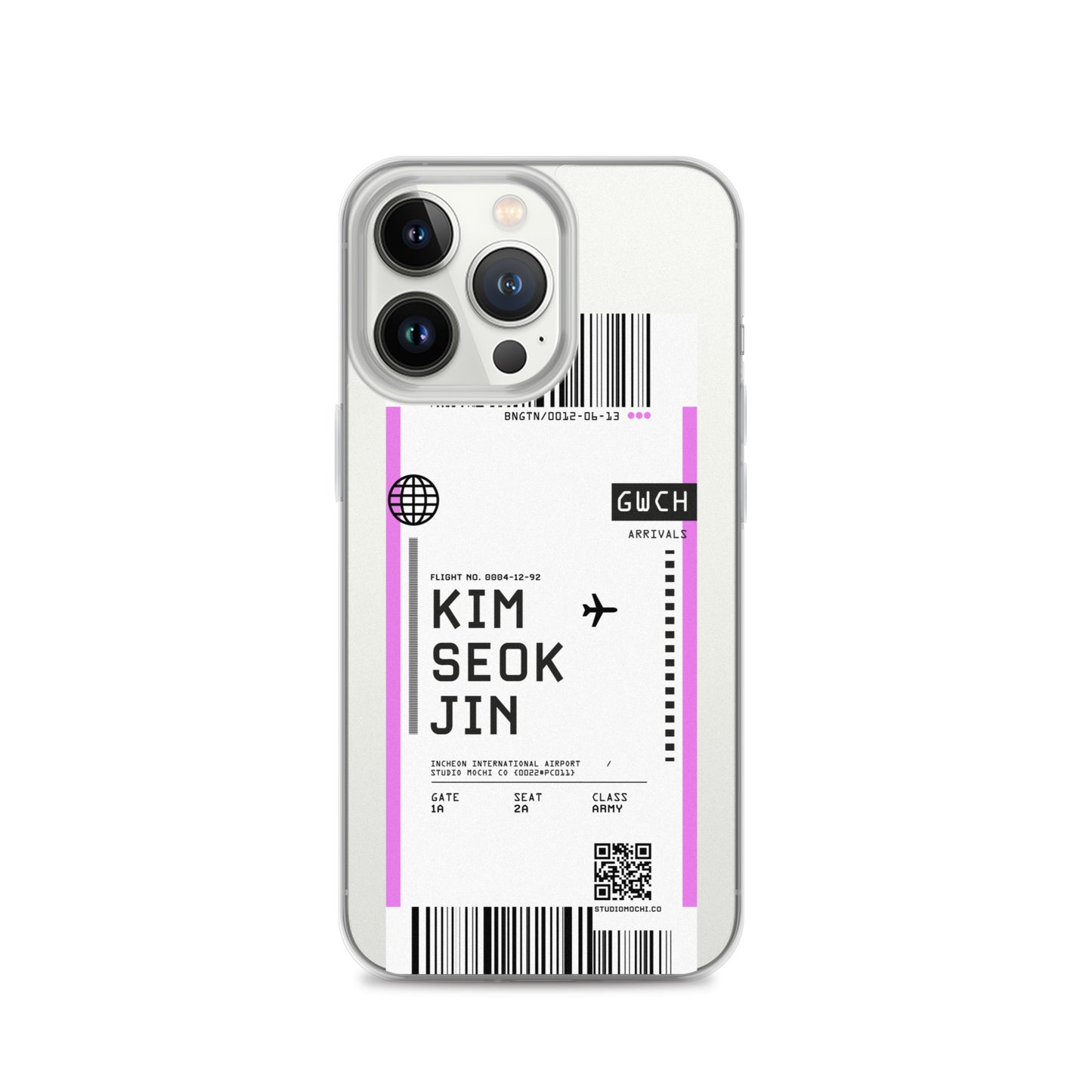 Kim Seokjin 'Jin' Flight iPhone Case