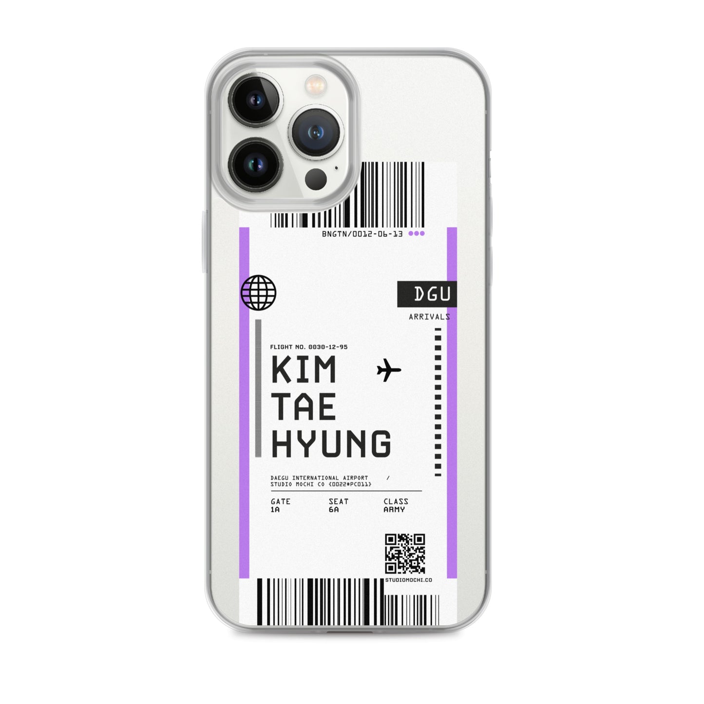 Kim Taehyung 'V' Flight iPhone Case