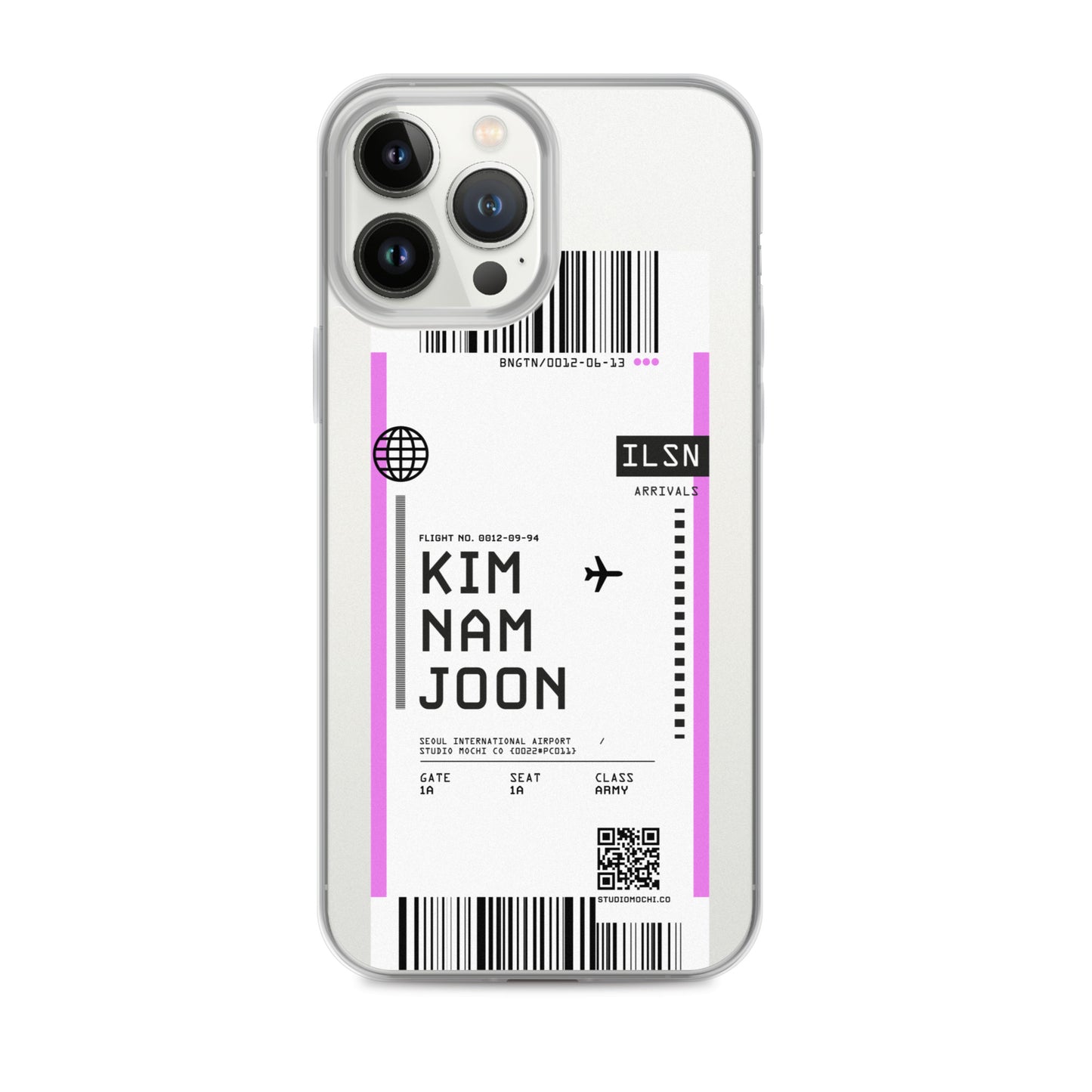 Kim Namjoon 'RM' Flight iPhone Case