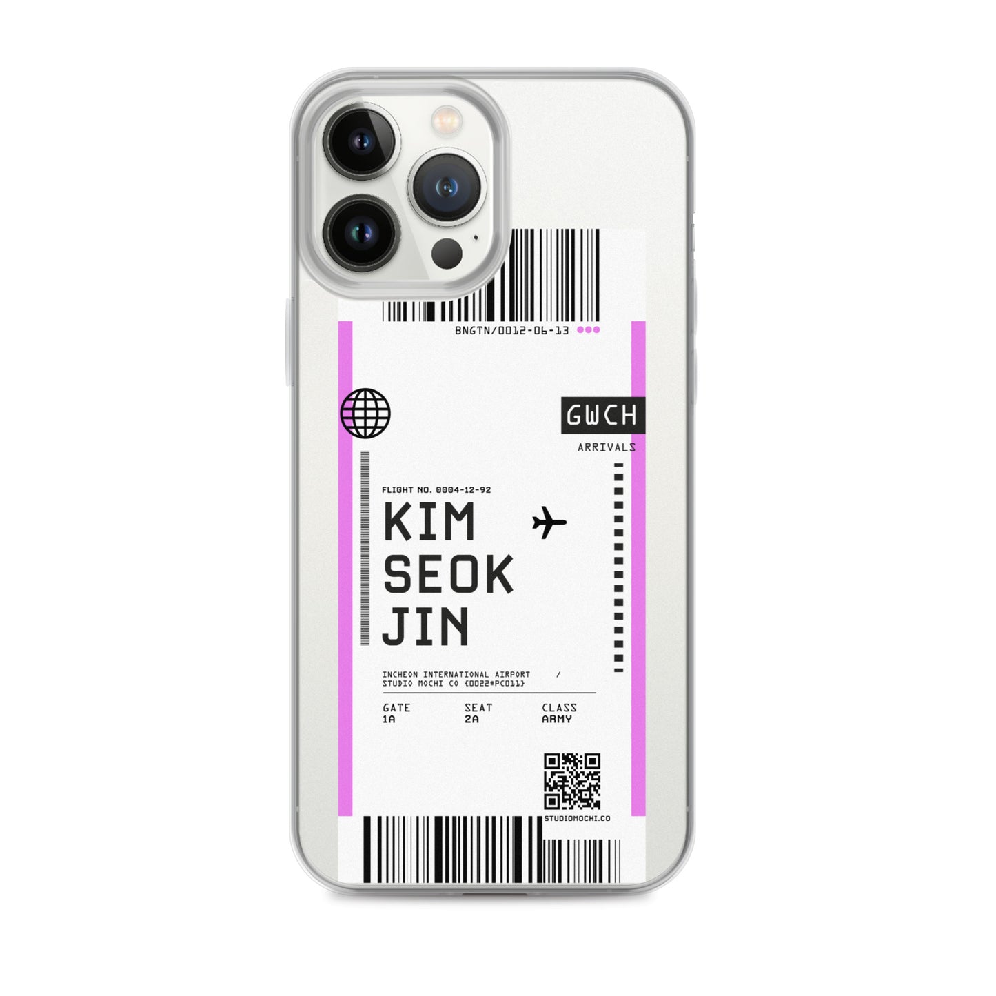 Kim Seokjin 'Jin' Flight iPhone Case